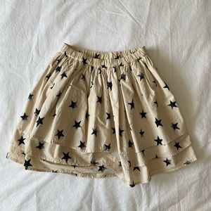 J. Crew Crewcuts Star Print Puffy Layered Skirt